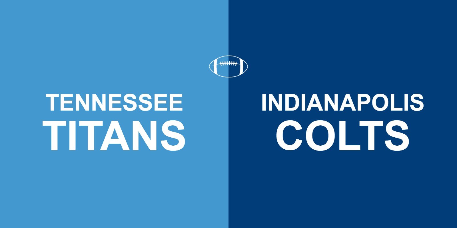 Titans vs Colts