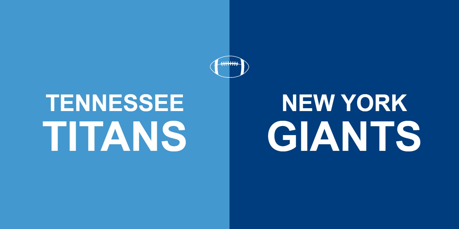 Titans vs Giants