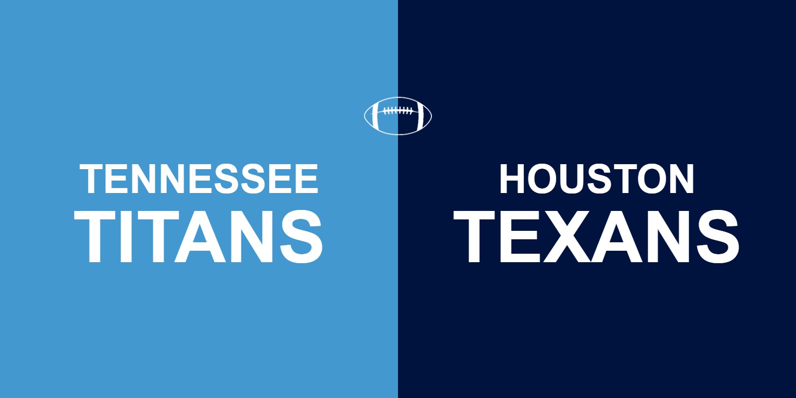 Titans vs Texans