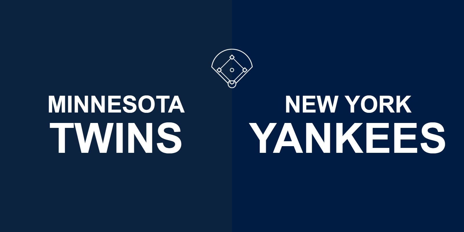 Twins vs Yankees
