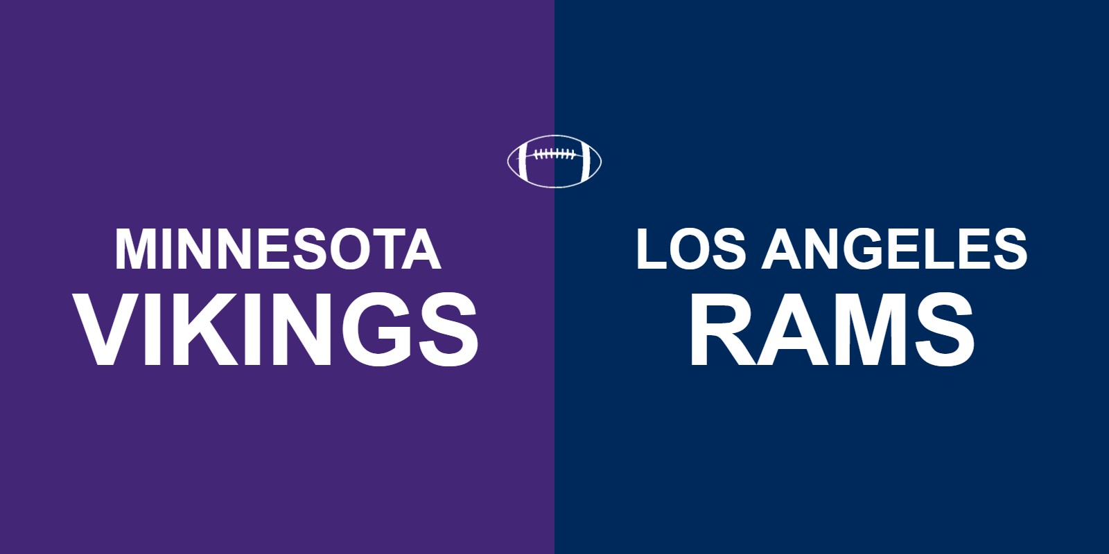Vikings vs Rams