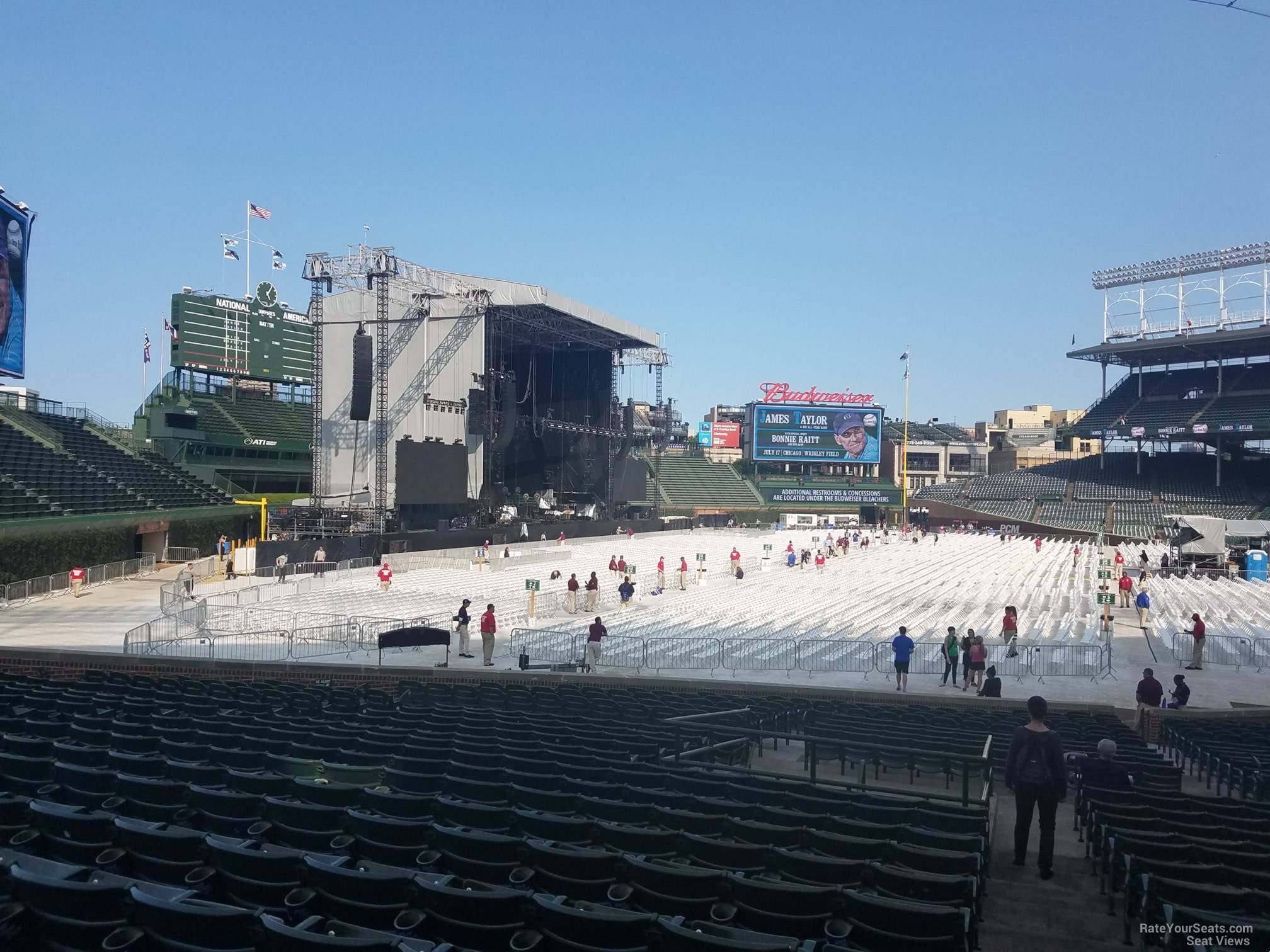 Side views at Wrigley Field