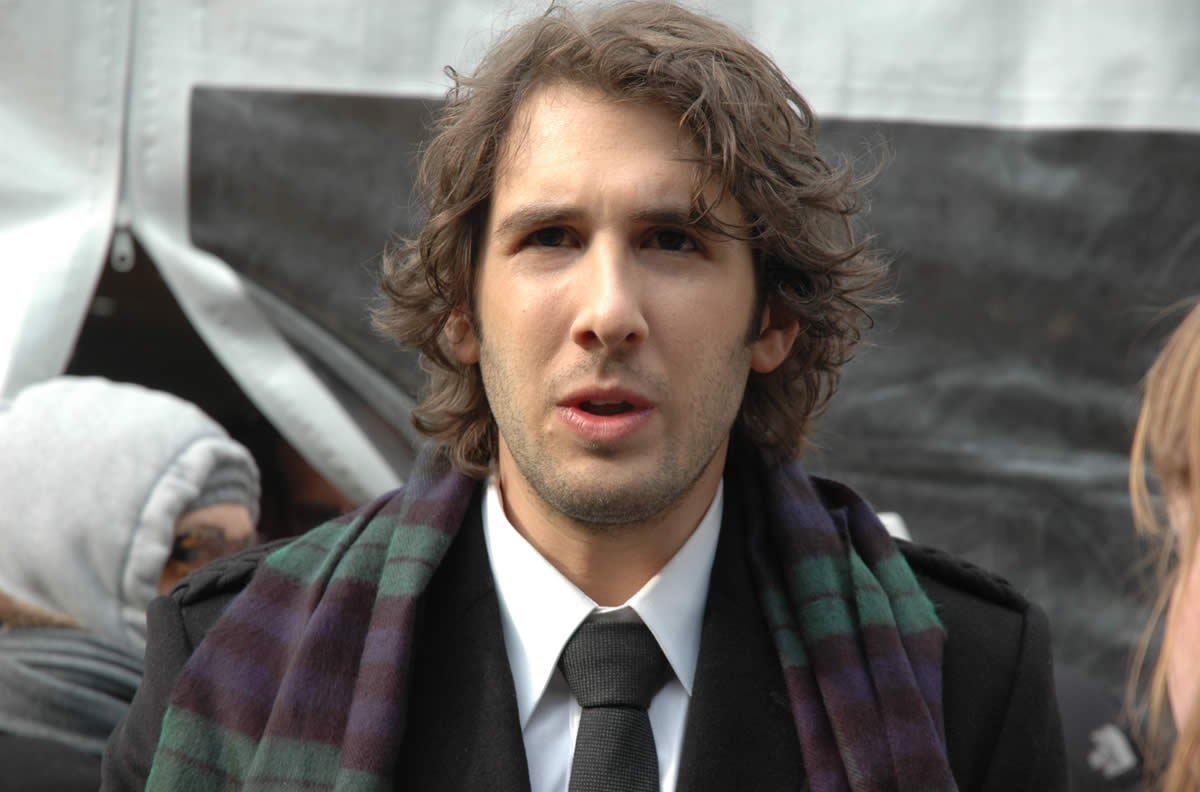 Josh Groban with Jennifer Hudson