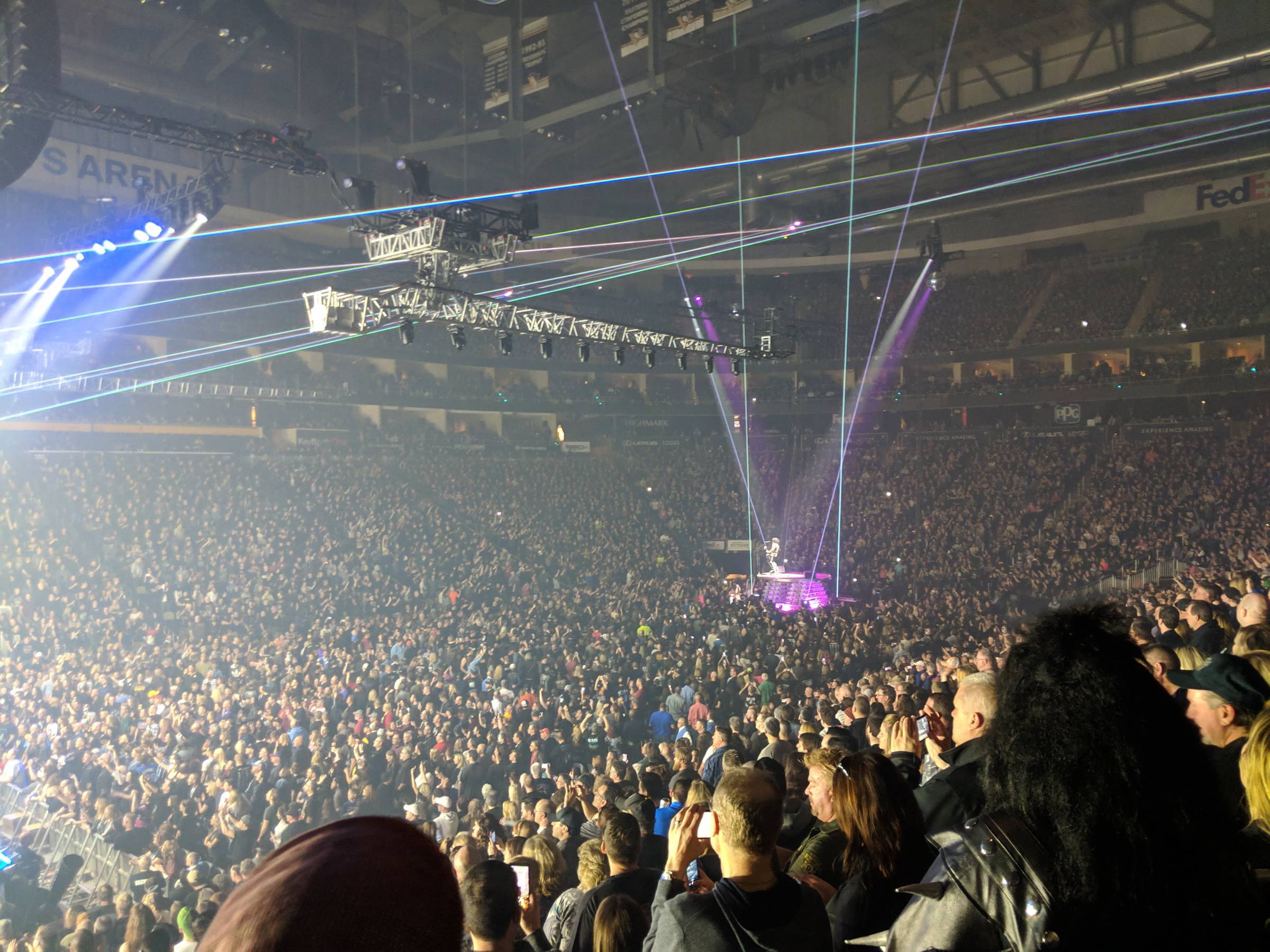 B Stage for End of the Road Tour
