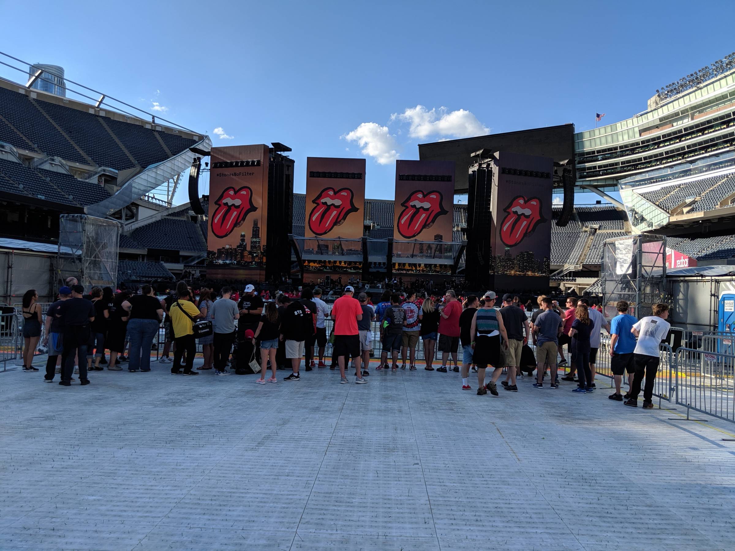 General Admission Floor Seats at The Rolling Stones