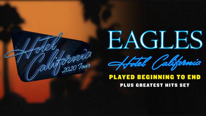 Hotel California 2020 Tour Artwork