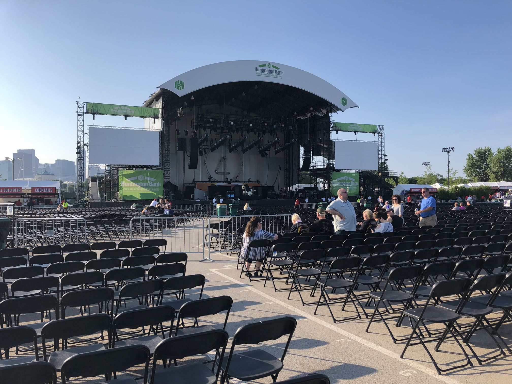 Huntington Bank Pavilion Seating