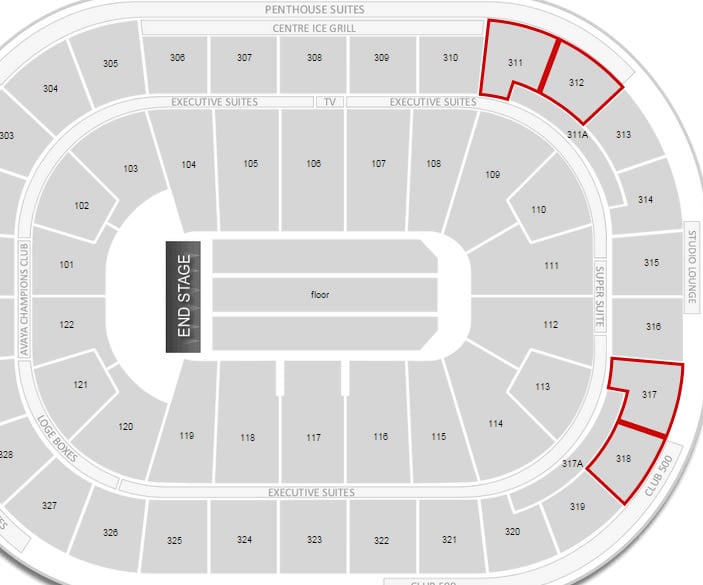 Rogers Arena Seating Chart Stars On Ice