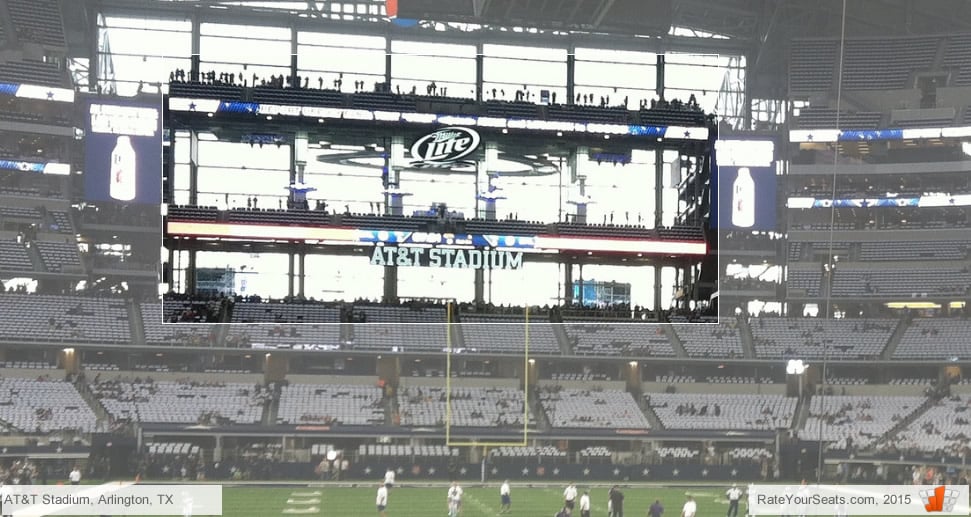 Cowboys Stadium Standing Room Only Seating Chart