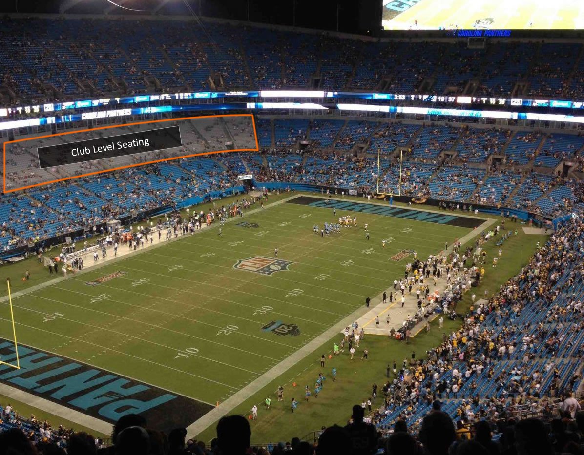 Bank Of America Stadium Seating Chart Belk Bowl