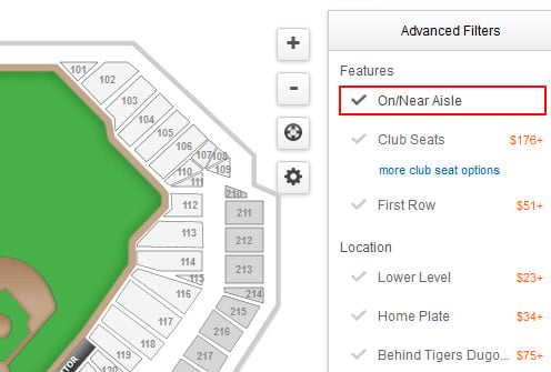 Comerica Park Seating Rateyourseats Com