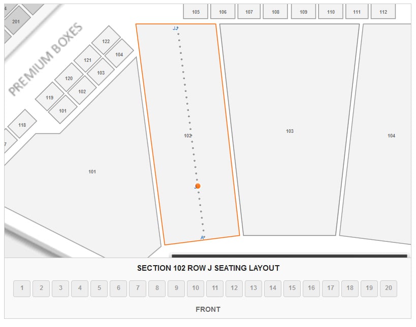 St Louis Hollywood Casino Amphitheatre Seating Chart