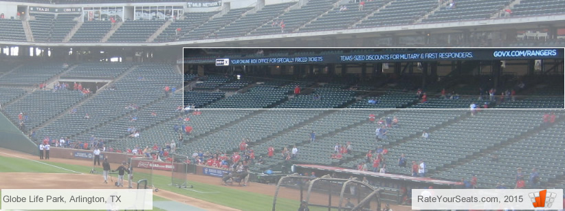 texas rangers globe life park seating chart interactive map texas rangers seating chart interactive