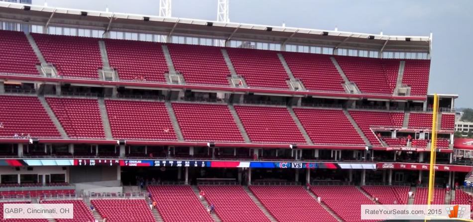 Cincinnati Reds Seating Charts At Great American Ball Park