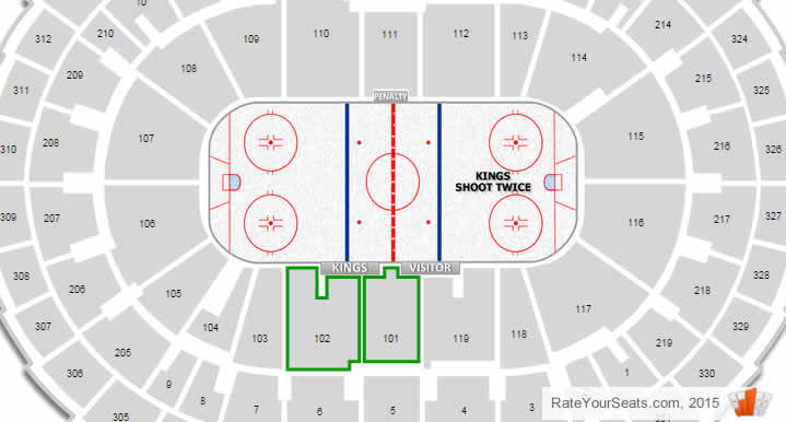 Staples Center Kings Game Seating Chart