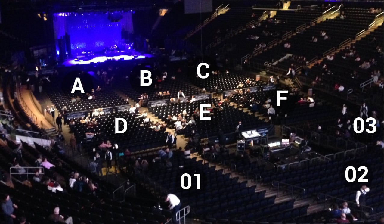 Are Sections 1 3 At Msg Elevated Over Other Floor Sections