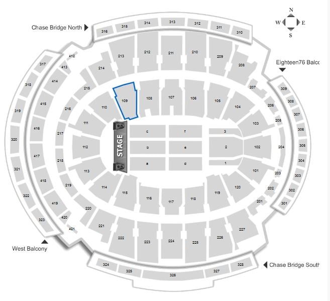 Does Section 109 Row 22 At Madison Square Garden Have A Limited