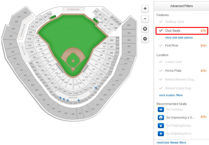 American Family Field Seating