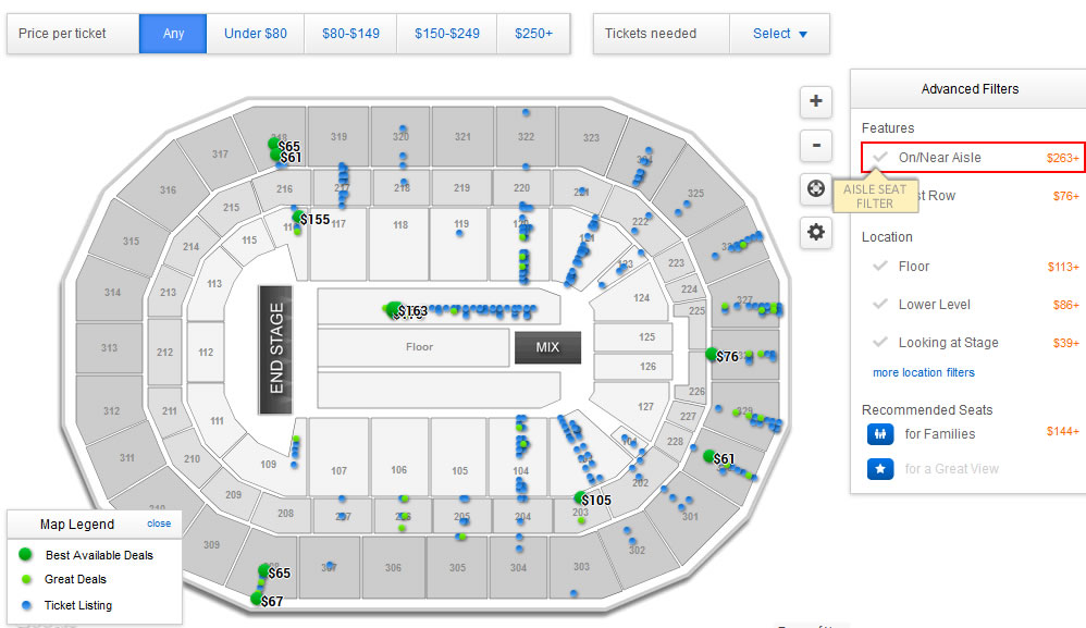 Mts Center Winnipeg Seating Chart