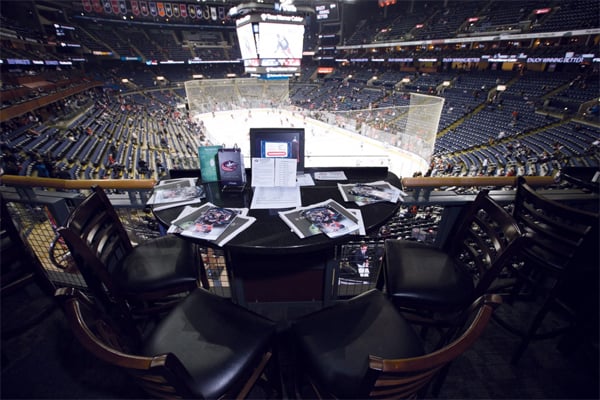 Nationwide Arena Seating Chart Club Level