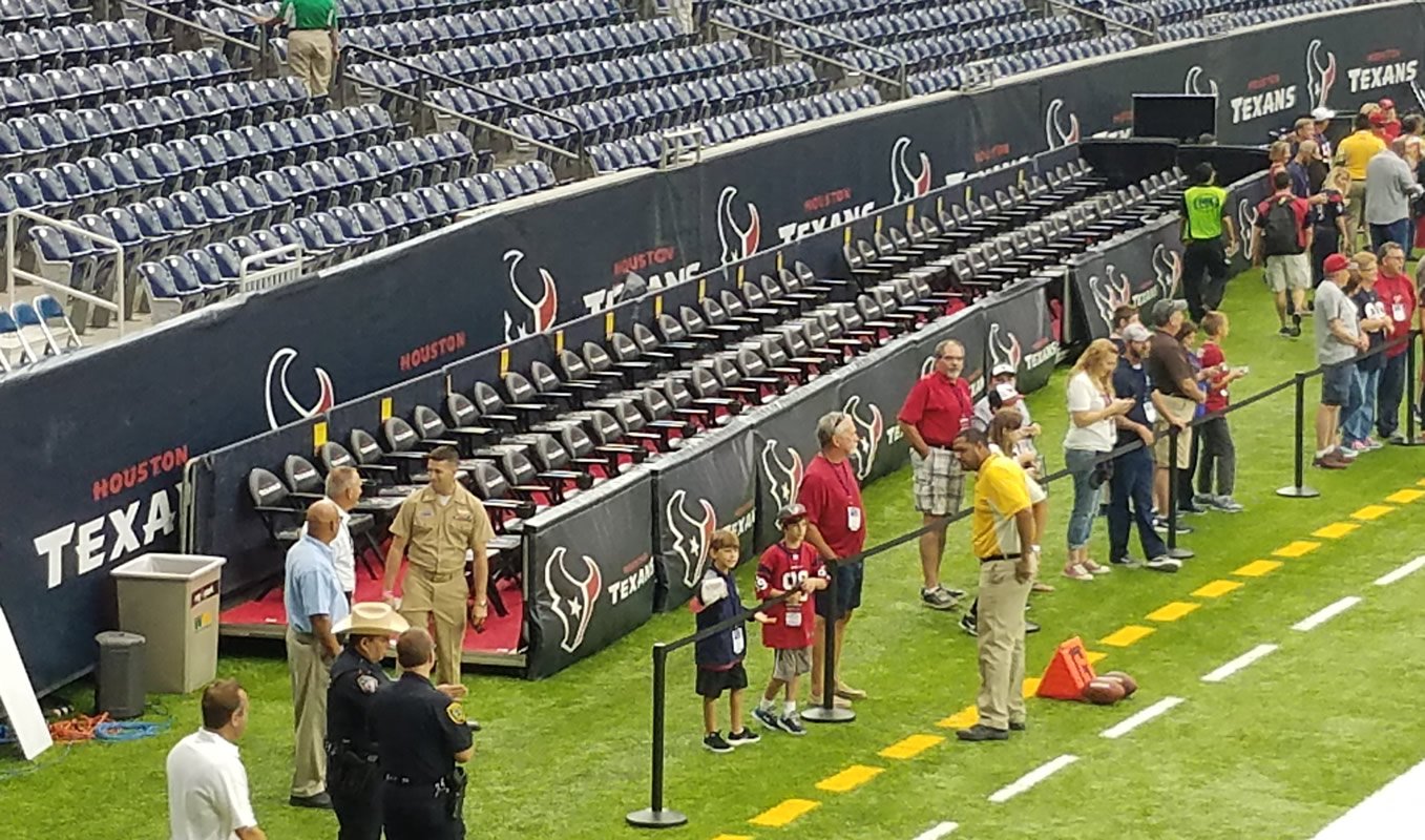 texans field seats