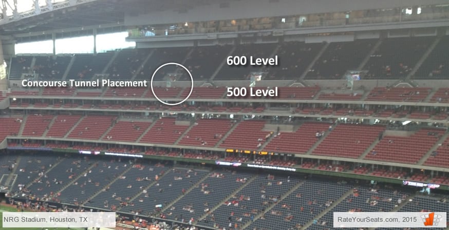 Concourse tunnel for 500s and 600s