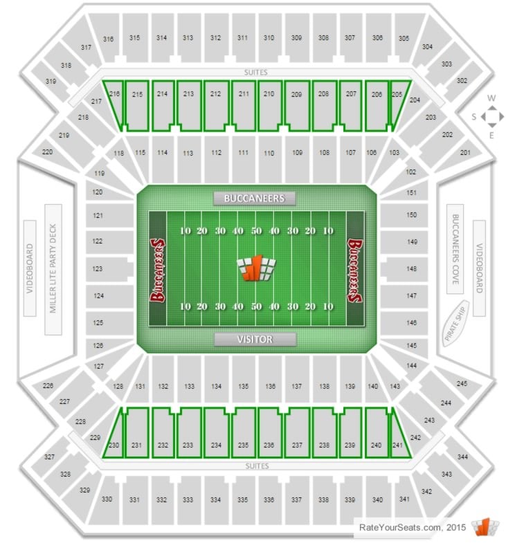 Raymond James Seating Chart Kenny Chesney