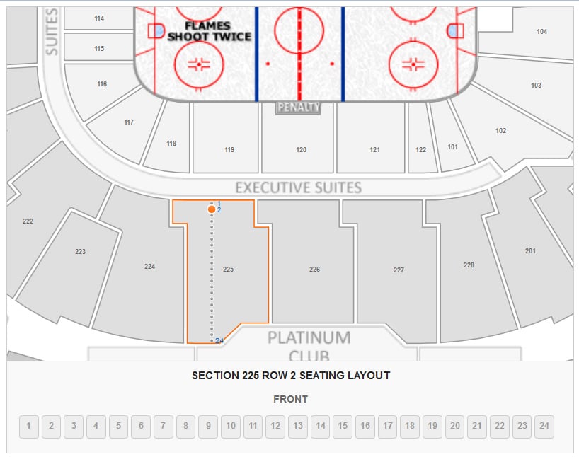 Calgary Saddledome Concert Seating Chart