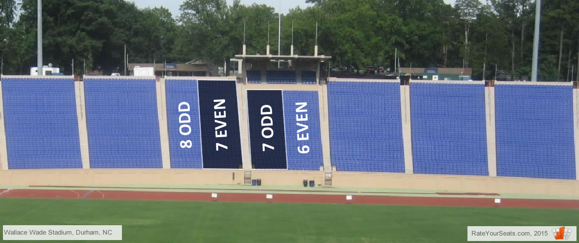 Section 7 seat numbers