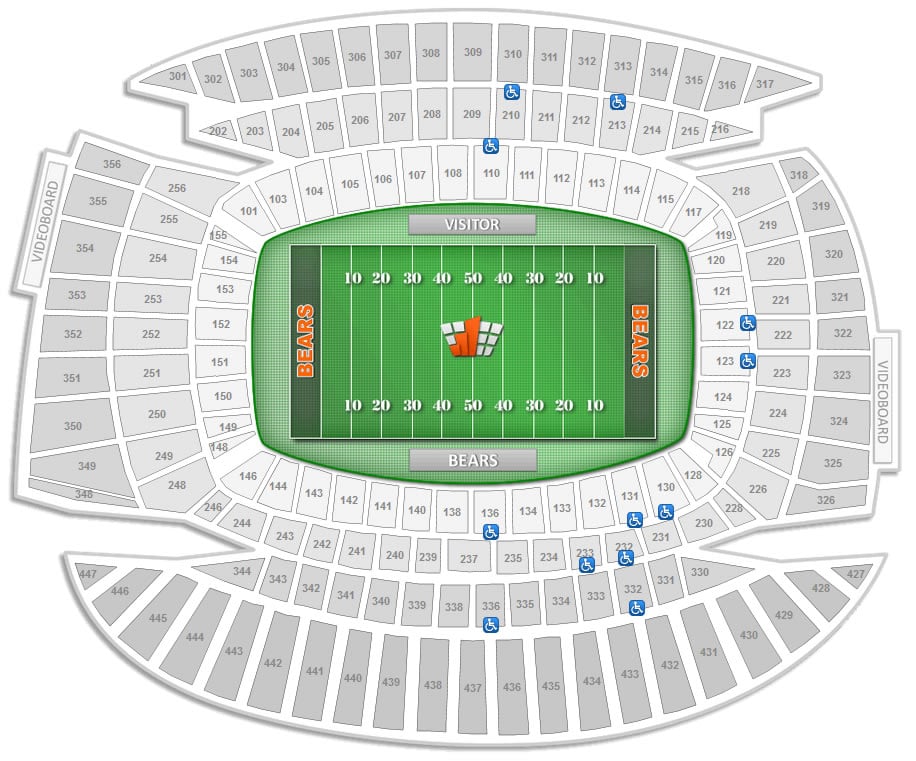 Kenny Chesney Lambeau Seating Chart