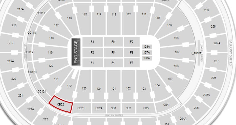 Wells Fargo Concert Seating Chart Justin Timberlake