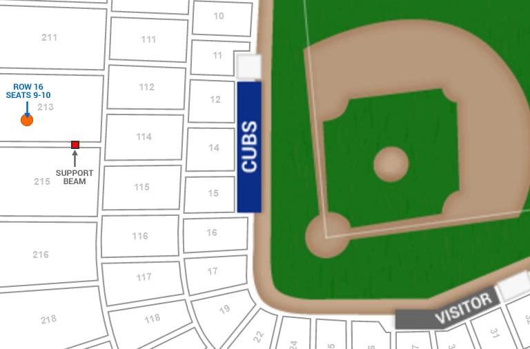 Wrigley Field Seating Chart