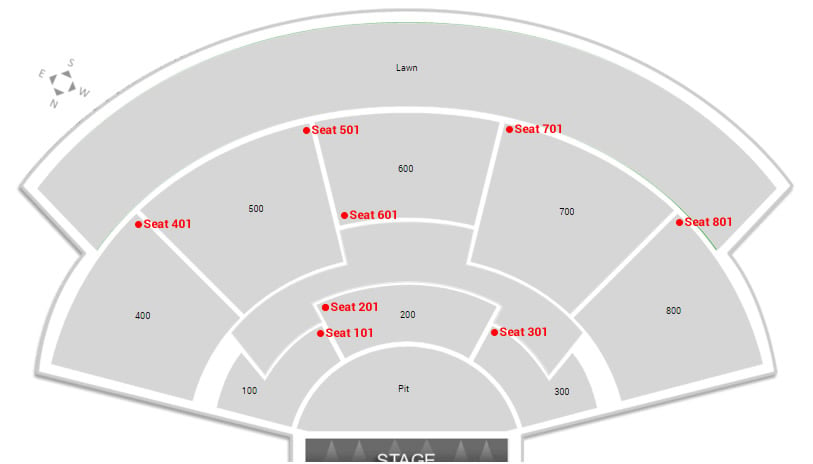 Xfinity Theatre Hartford Seating