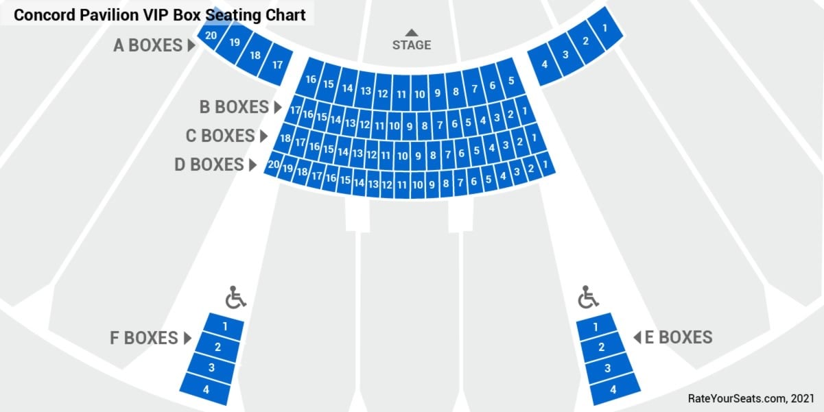 Concord Pavilion Vip Box Seats