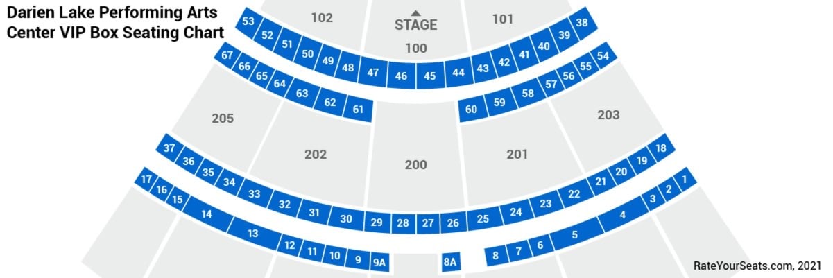 Darien Lake Amphitheater Vip Box Seats Rateyourseats Com