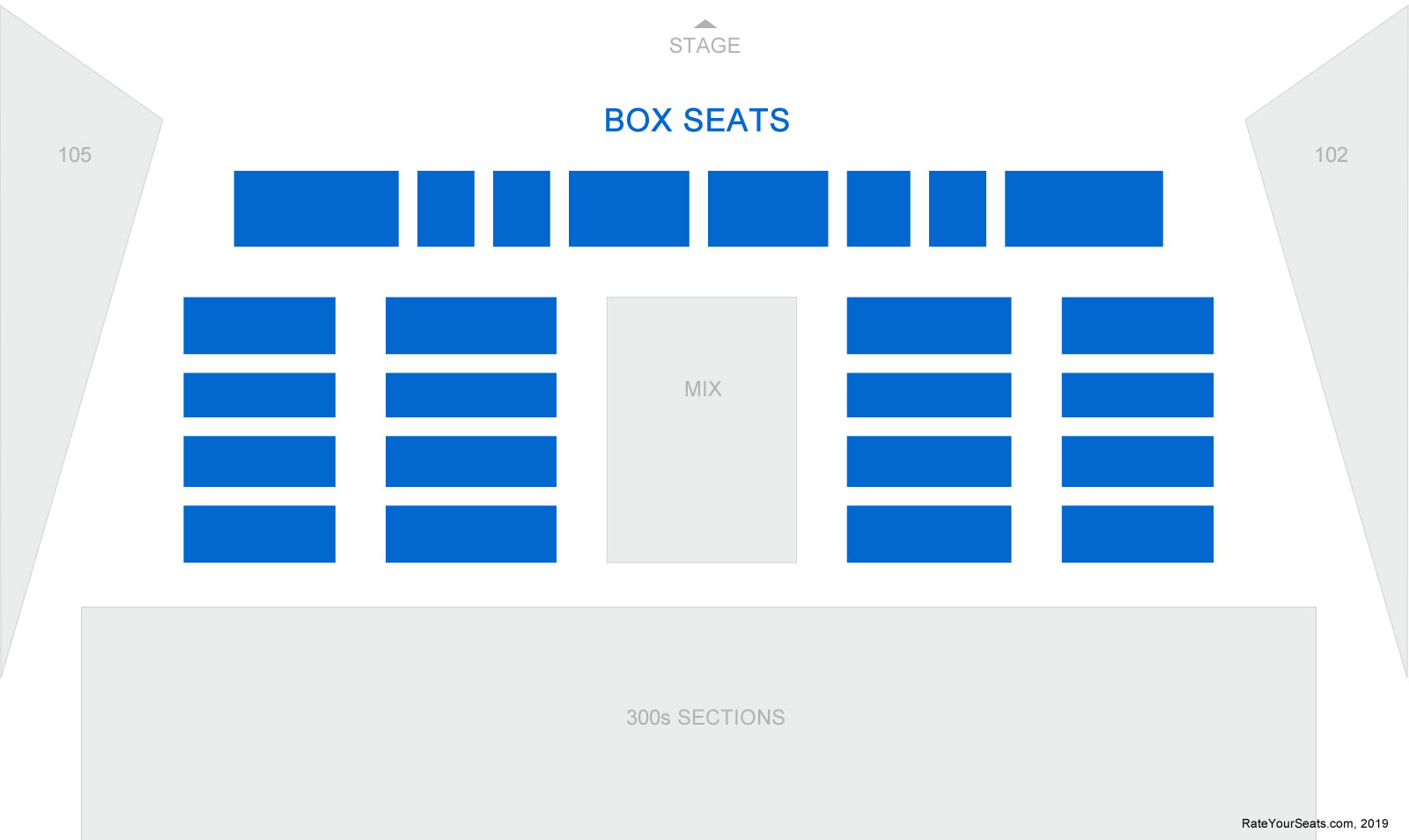 FivePoint Amphitheatre VIP Box Seats