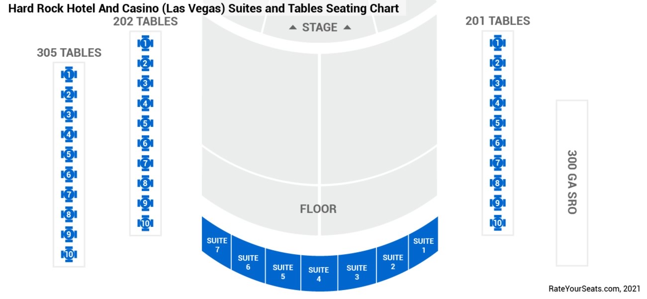 click to enlarge Suites Seating Chart