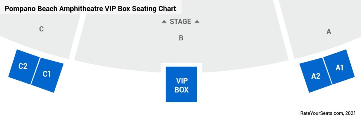 click to enlarge Boxes Seating Chart