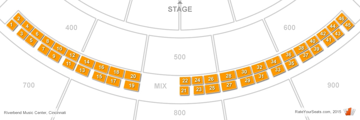 click to enlarge VIP Box Seats Seating Chart