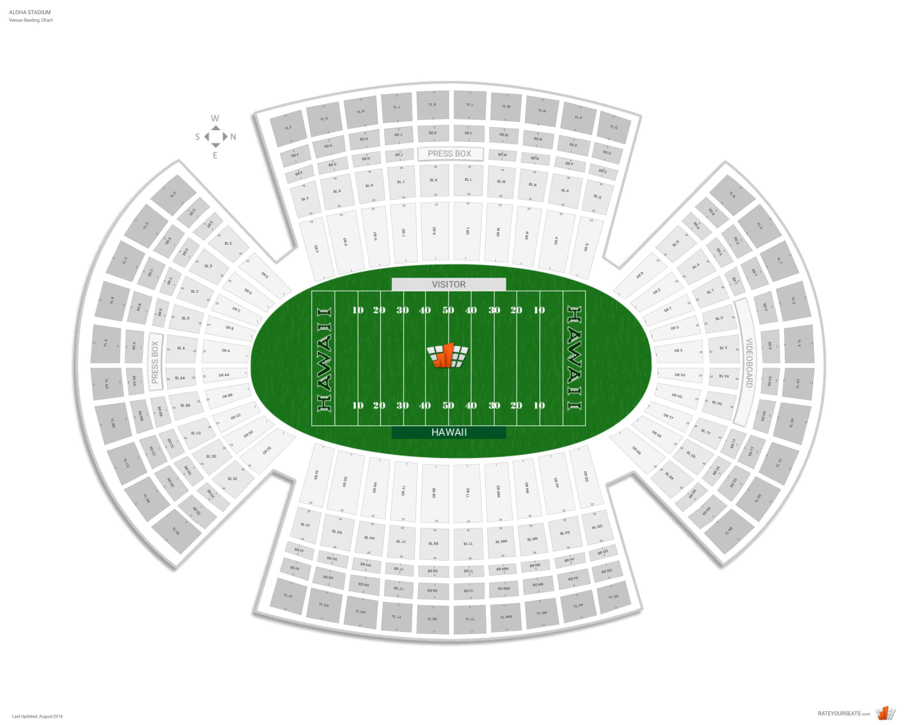 Cowboys Stadium Seating Chart With Seat Numbers