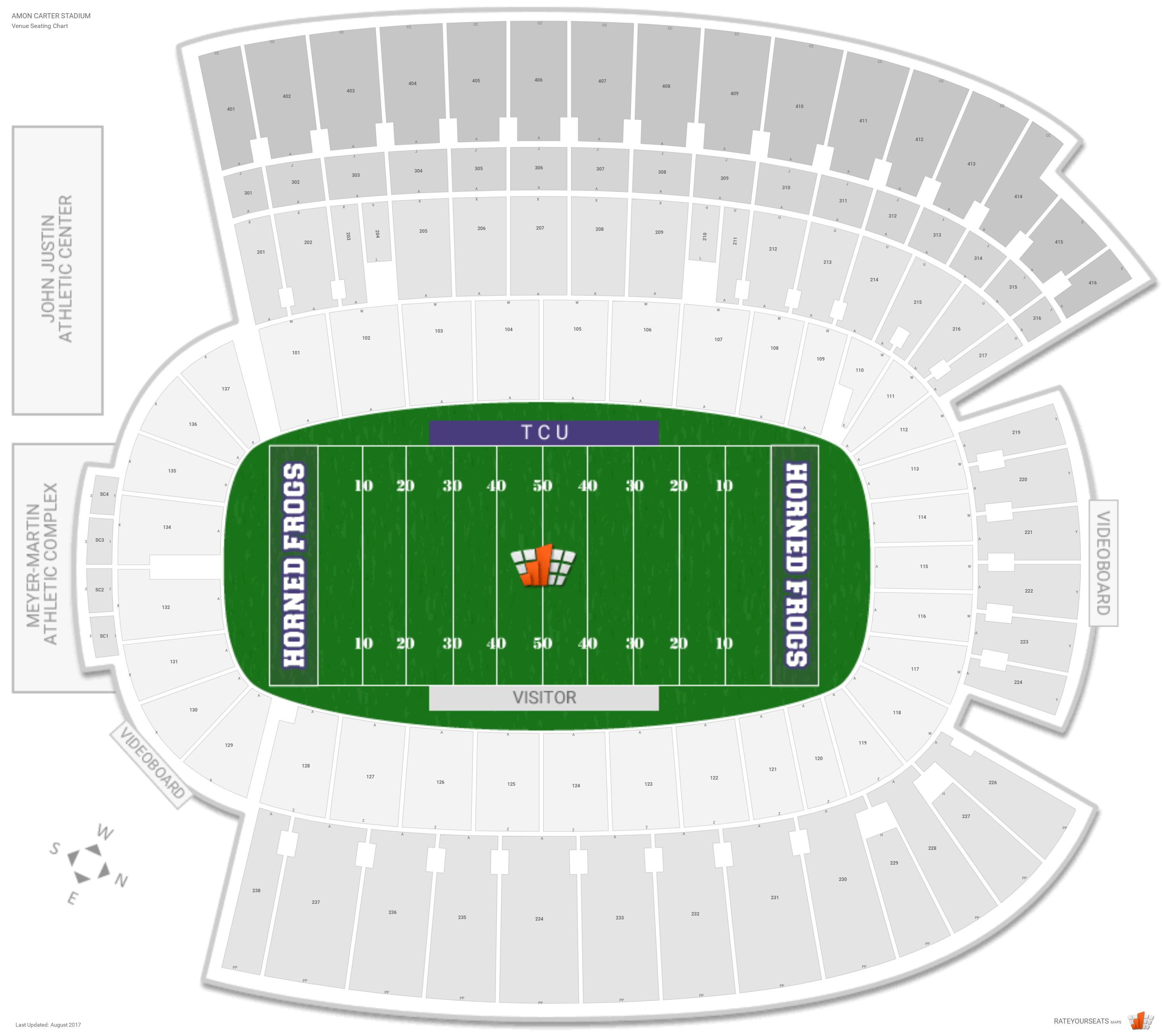 Tcu Basketball Seating Chart