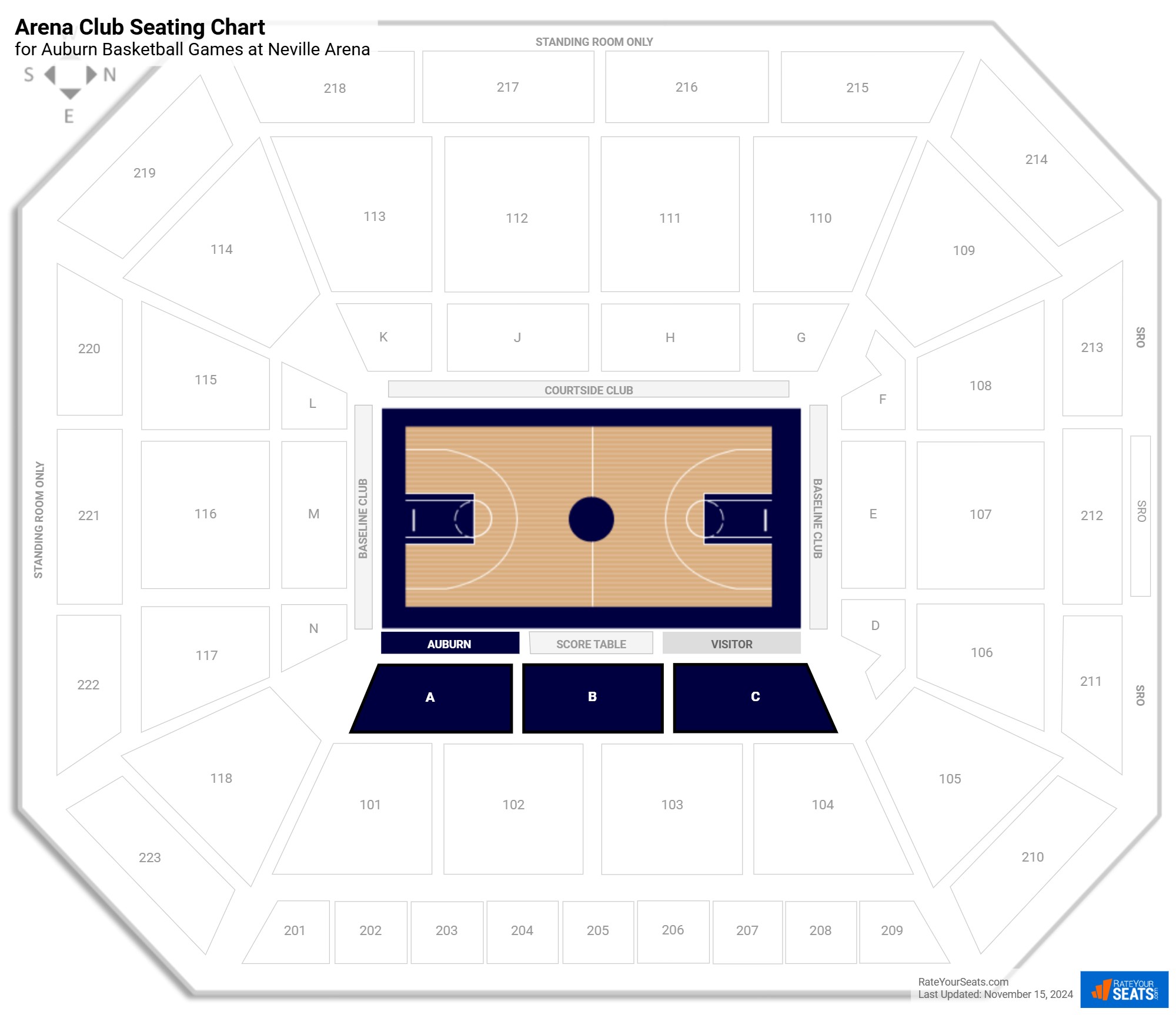 The PALACE of AUBURN HILLS Arena Seating Chart Diagram Poster -  Israel