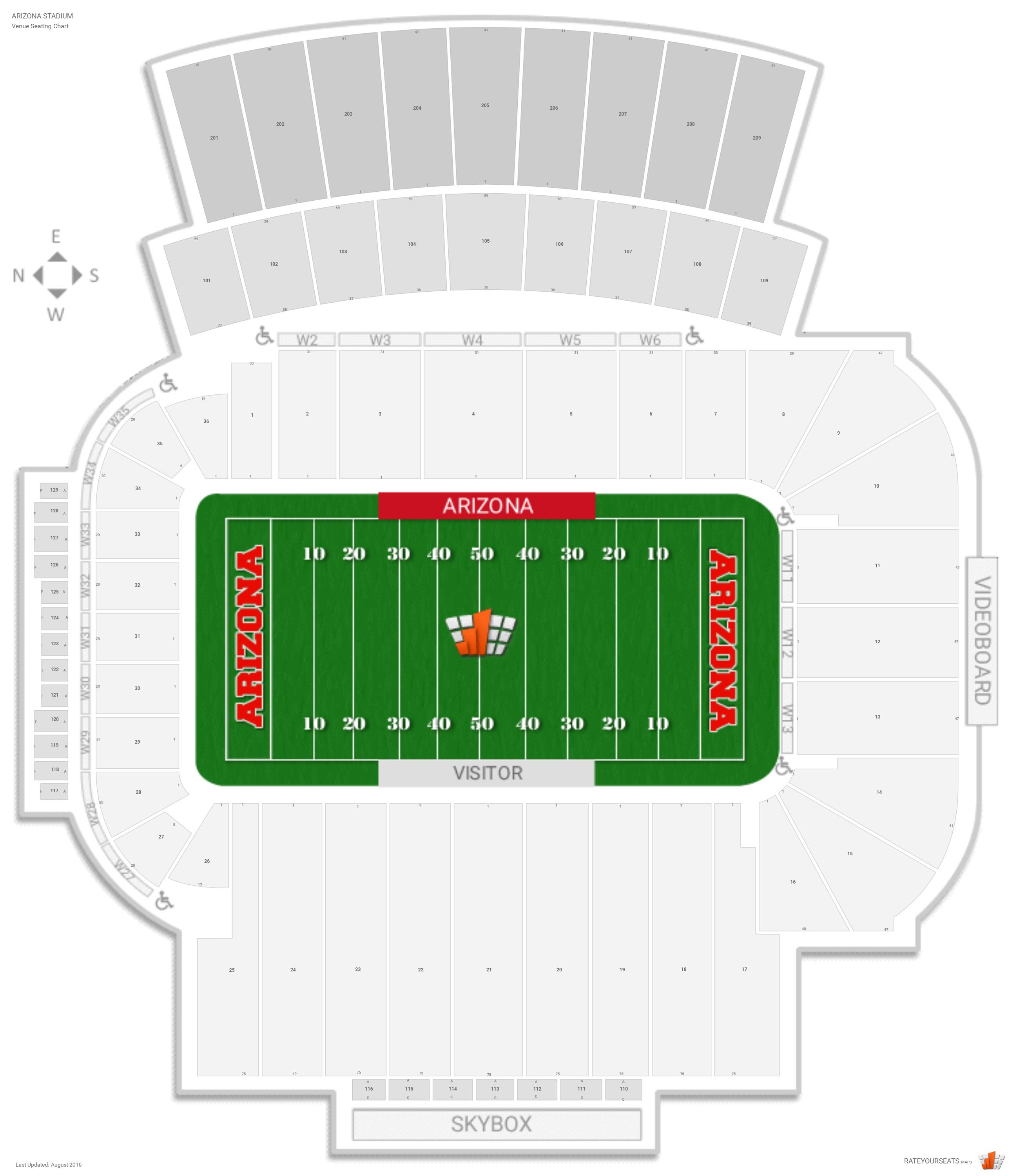 Kino Sports Complex Seating Chart