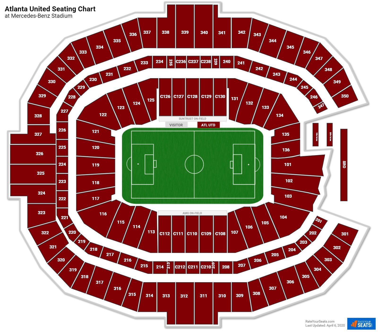 Mercedes Benz Stadium Seating Chart Mercedes Benz Stadium Tickets