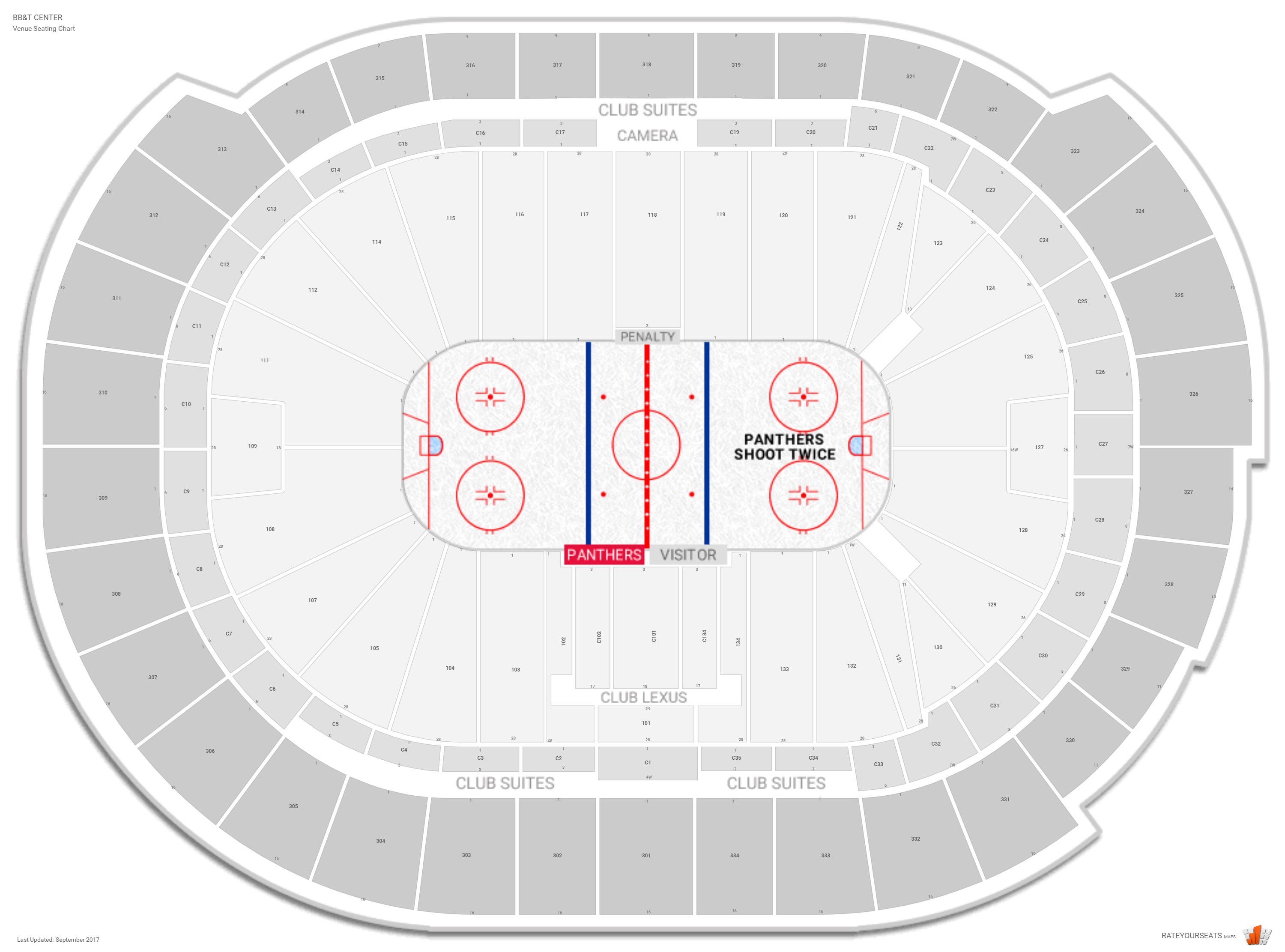 Florida Panthers Stadium Seating Chart