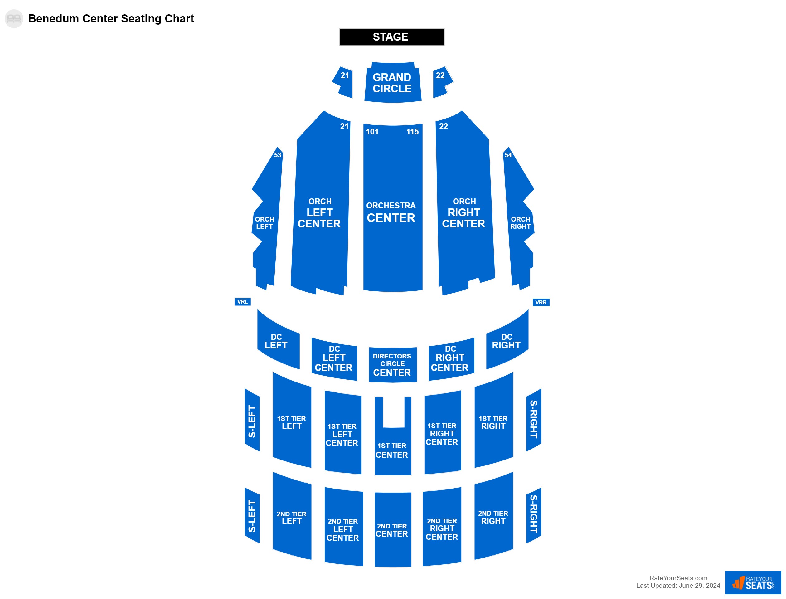 Benedum Center Seating Charts