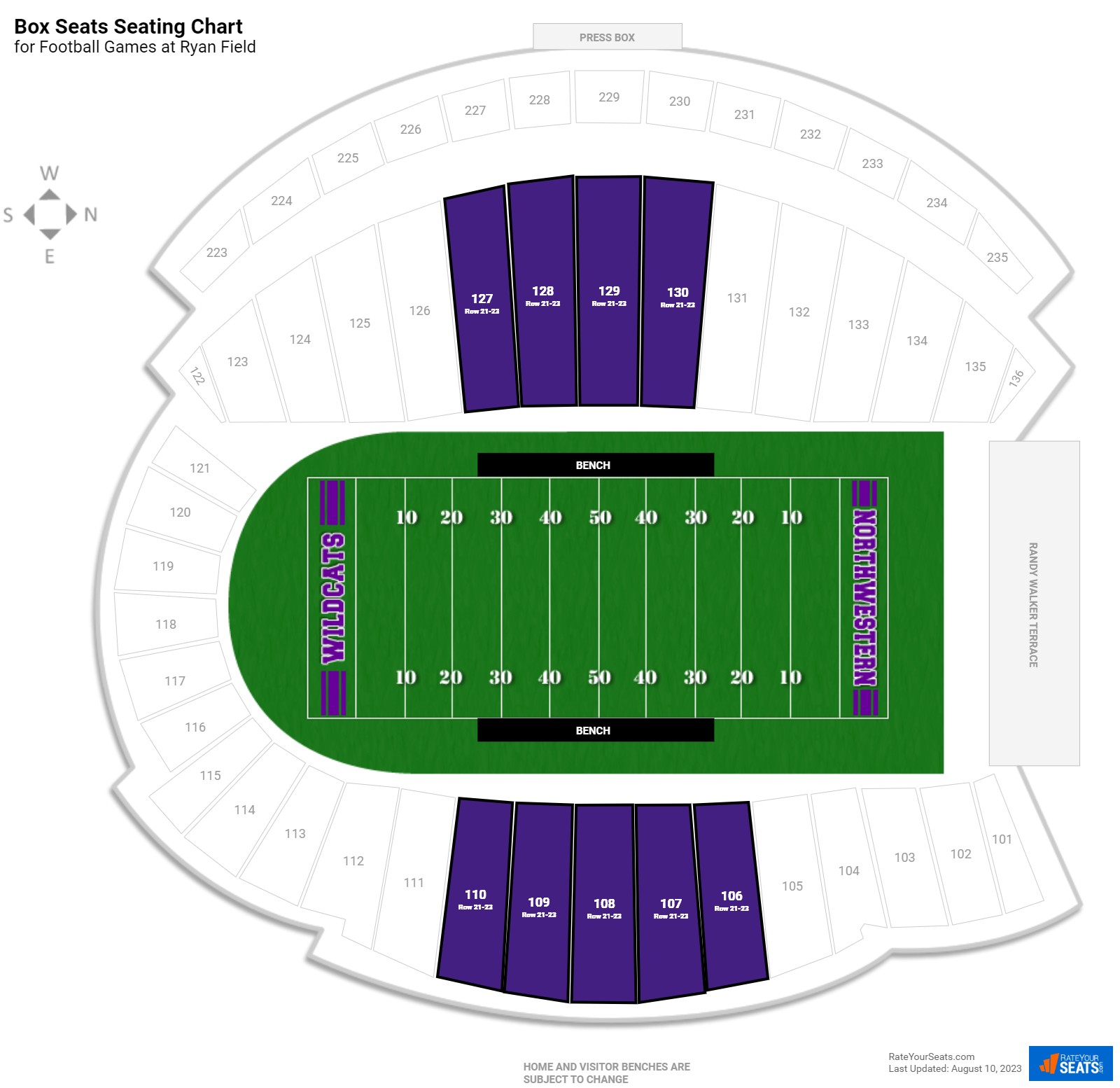 Box Seats at Ryan Field