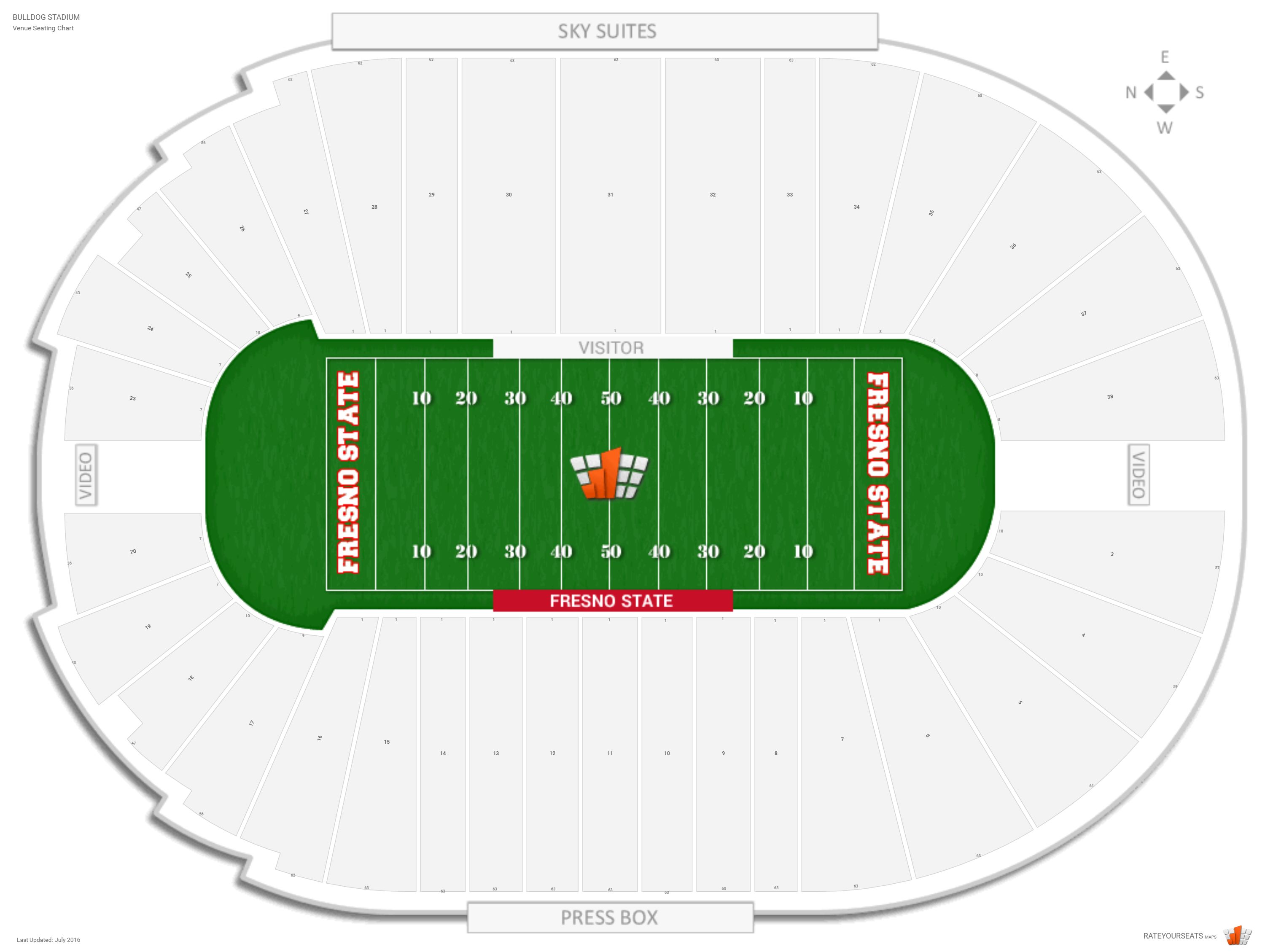 Fresno State Football Seating Chart