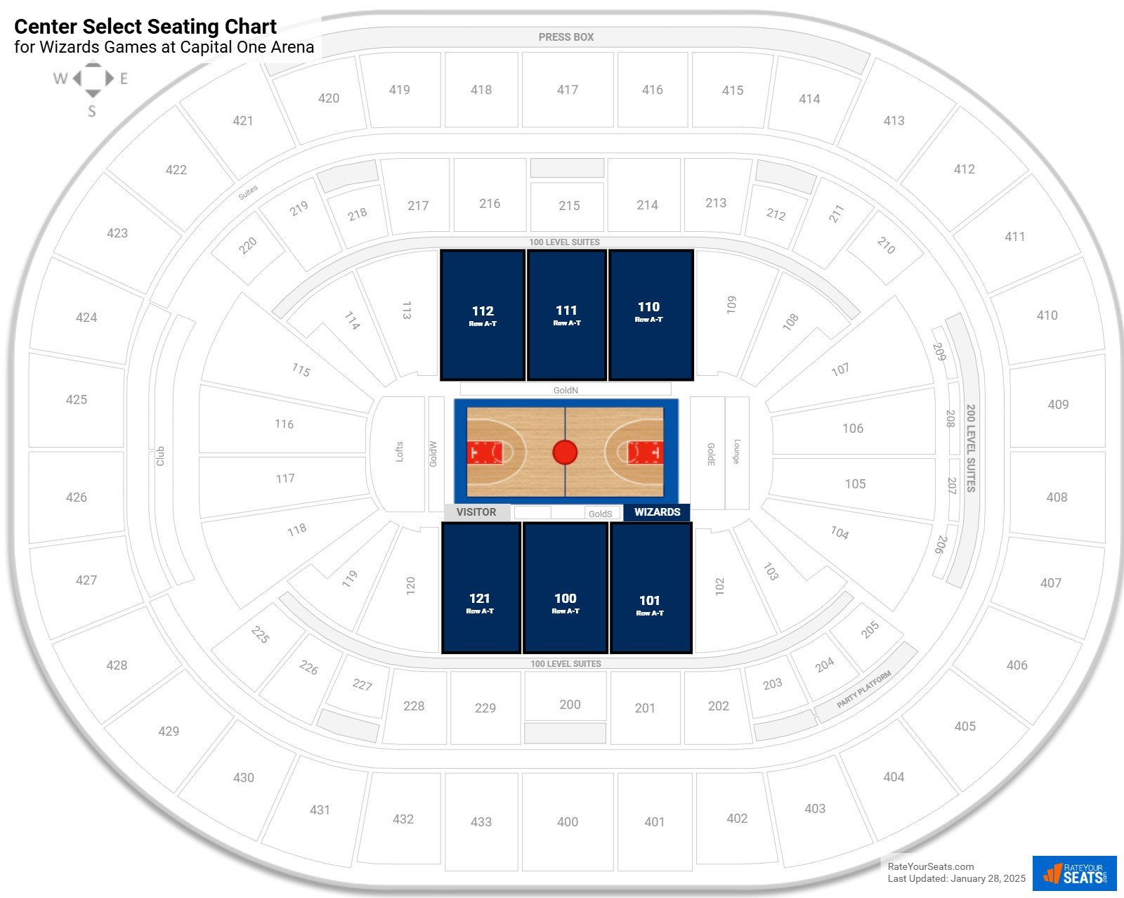 Capital One Arena Center Select