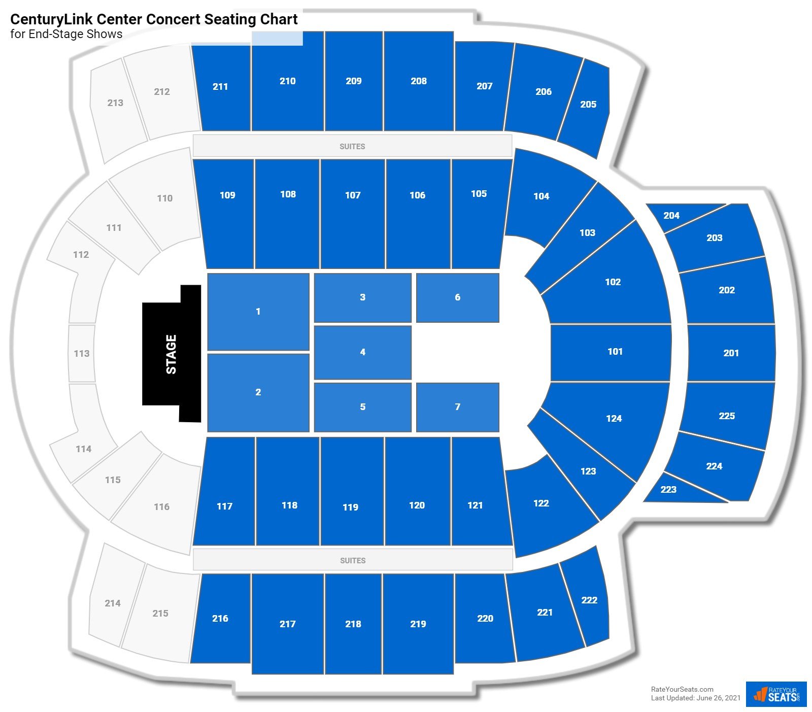 Brookshire Grocery Arena Concert Seating Chart